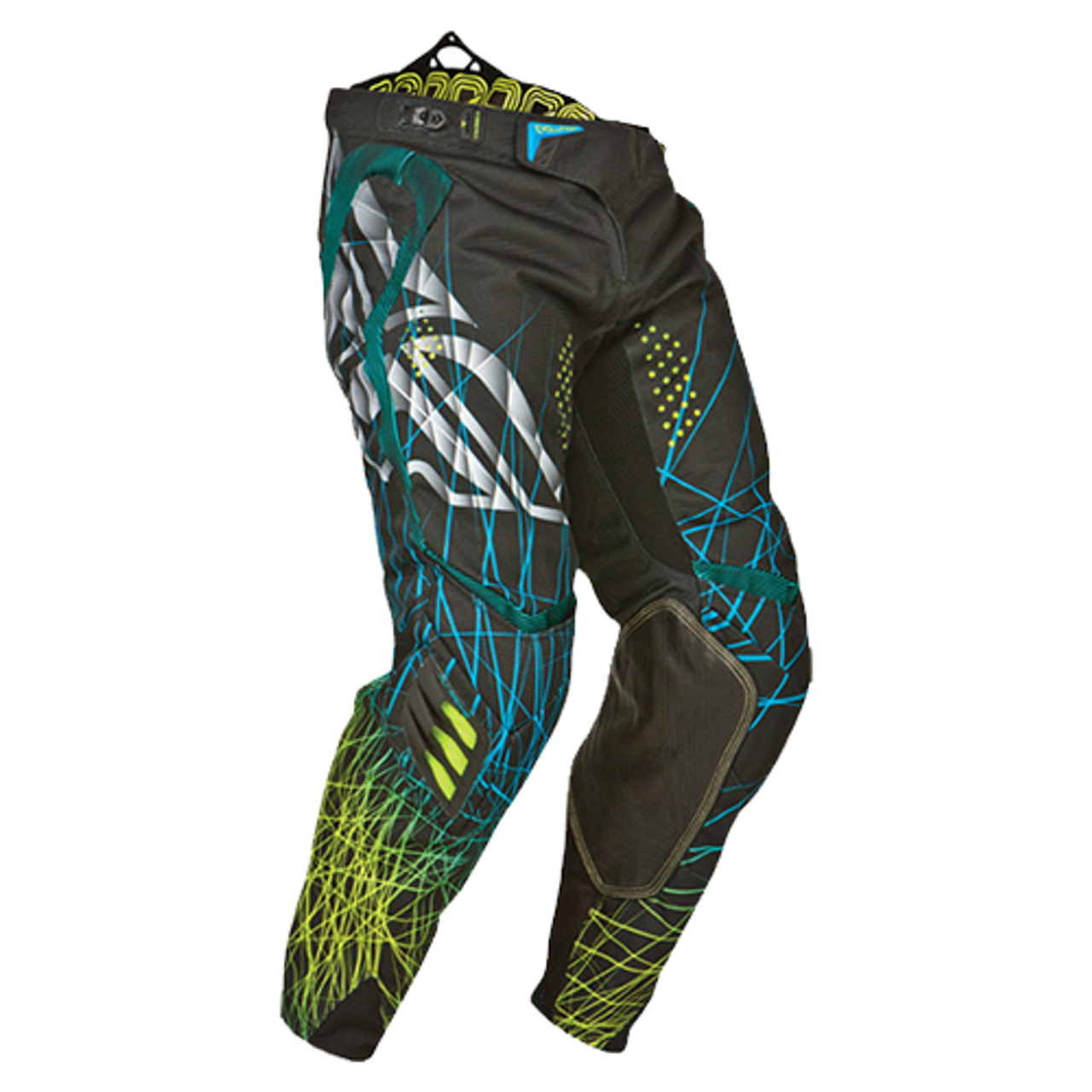 Fly Racing Evolution 2.0 Spike Pants - US-30 - Black / Teal