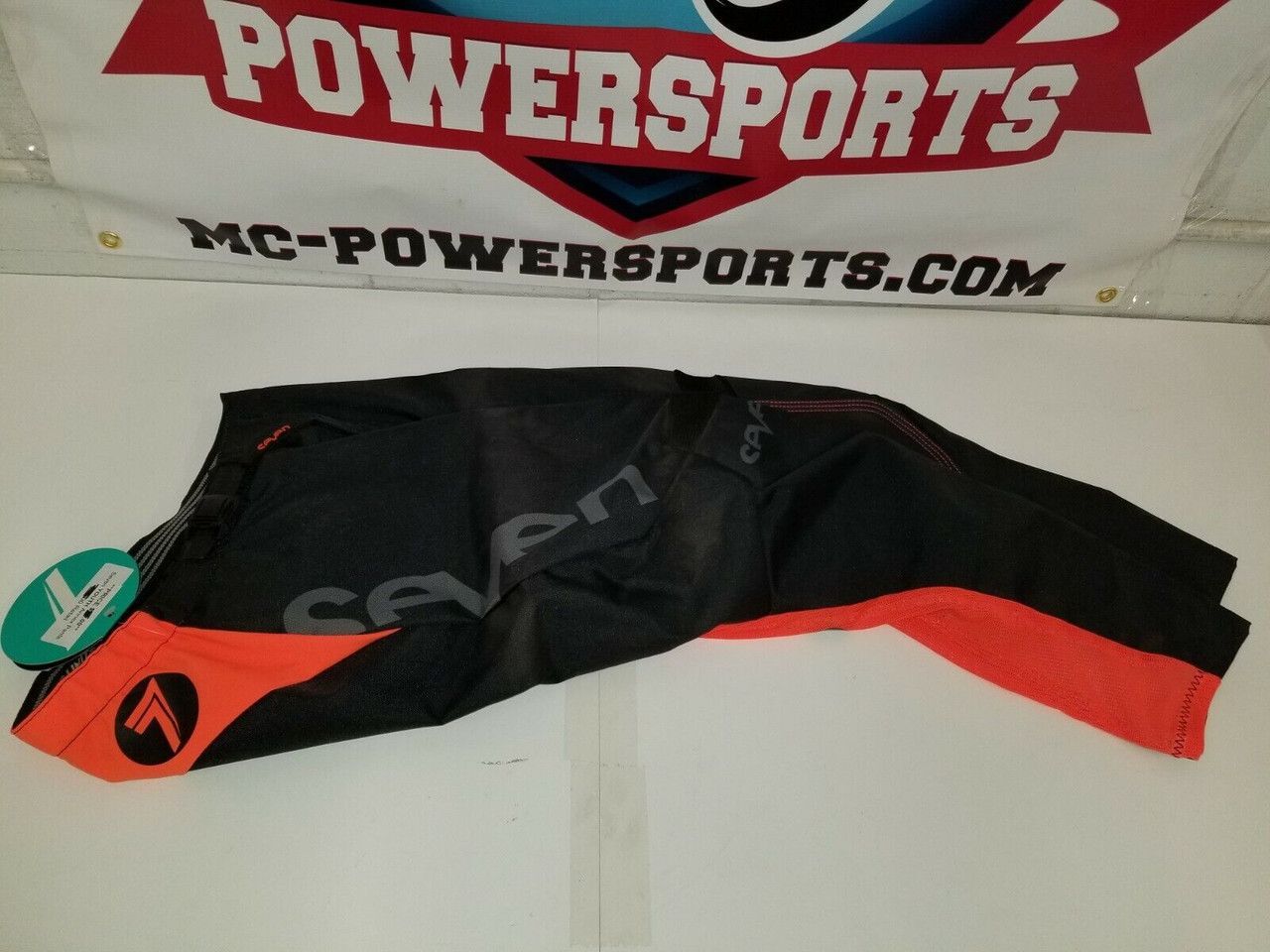 Seven MX Annex Volt YOUTH Pants - Black / Orange - Size YOUTH 26