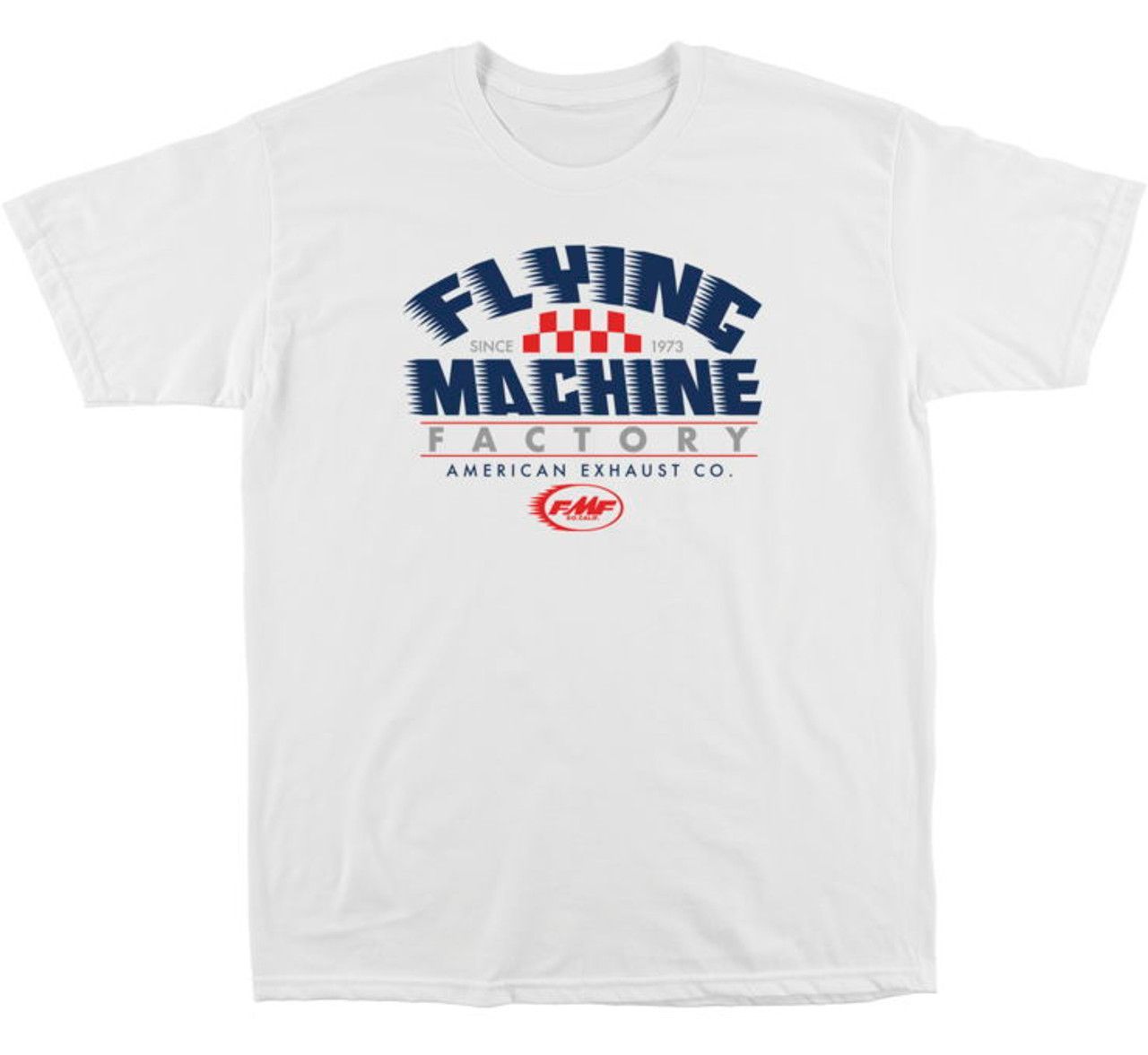 FMF Racing Men's Flux Tee - Large - White