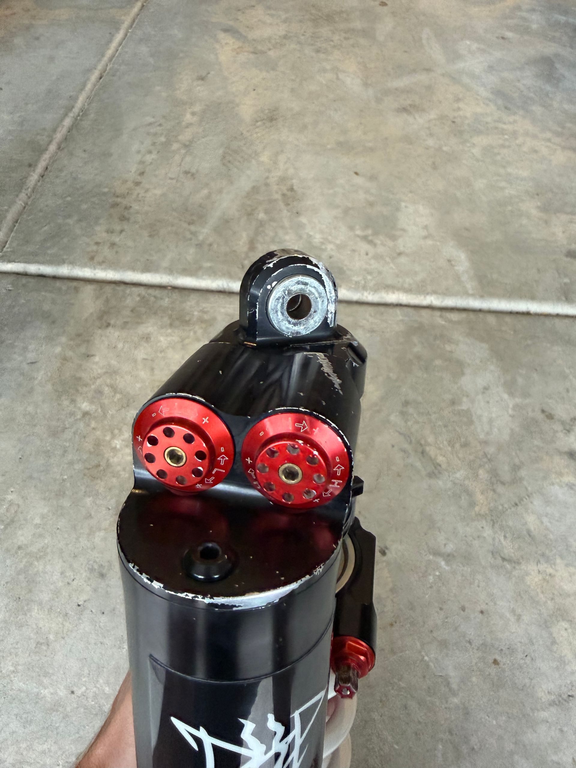 WP Cone Valve Fork & Trax Shock