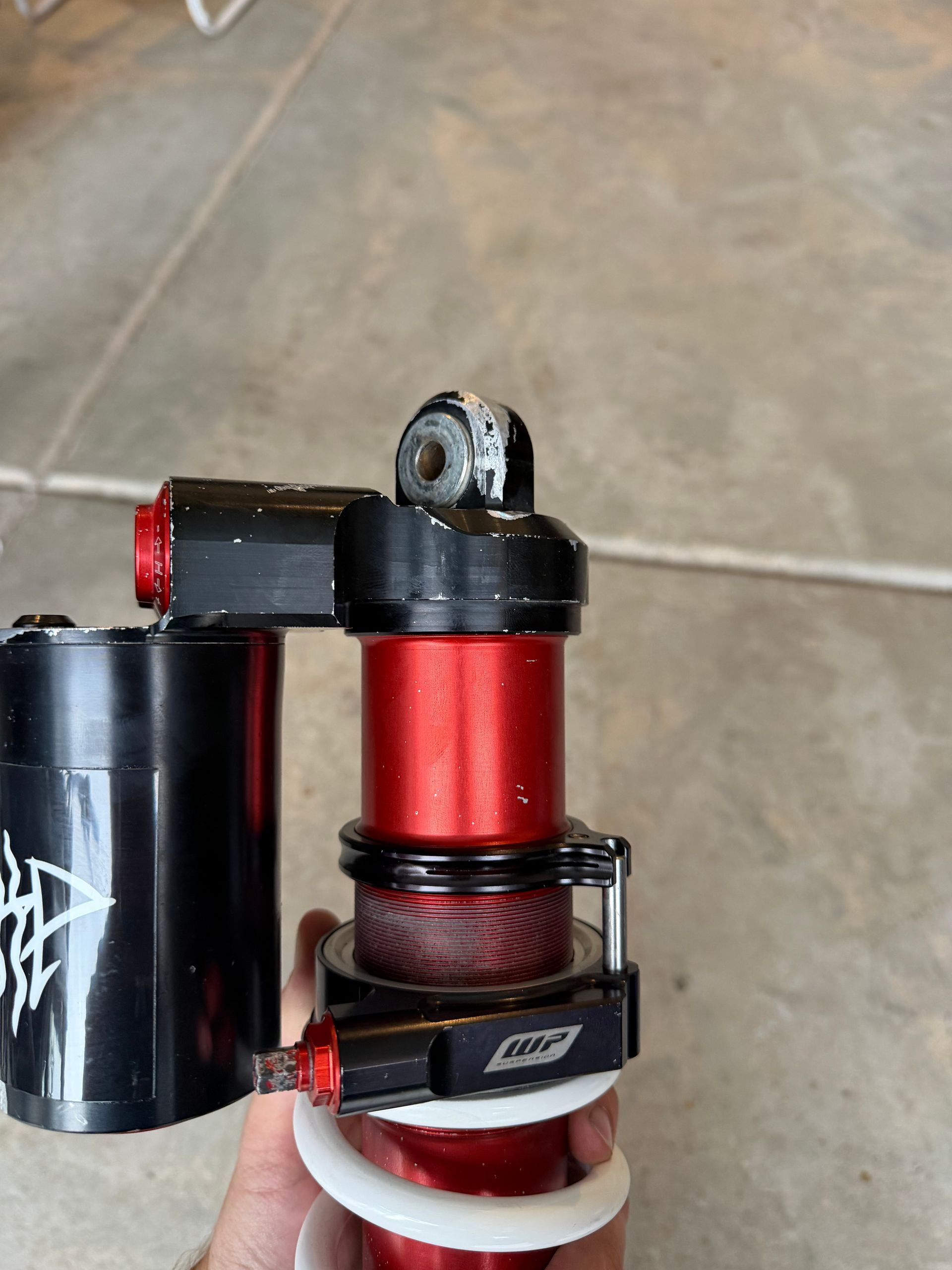 WP Cone Valve Fork & Trax Shock