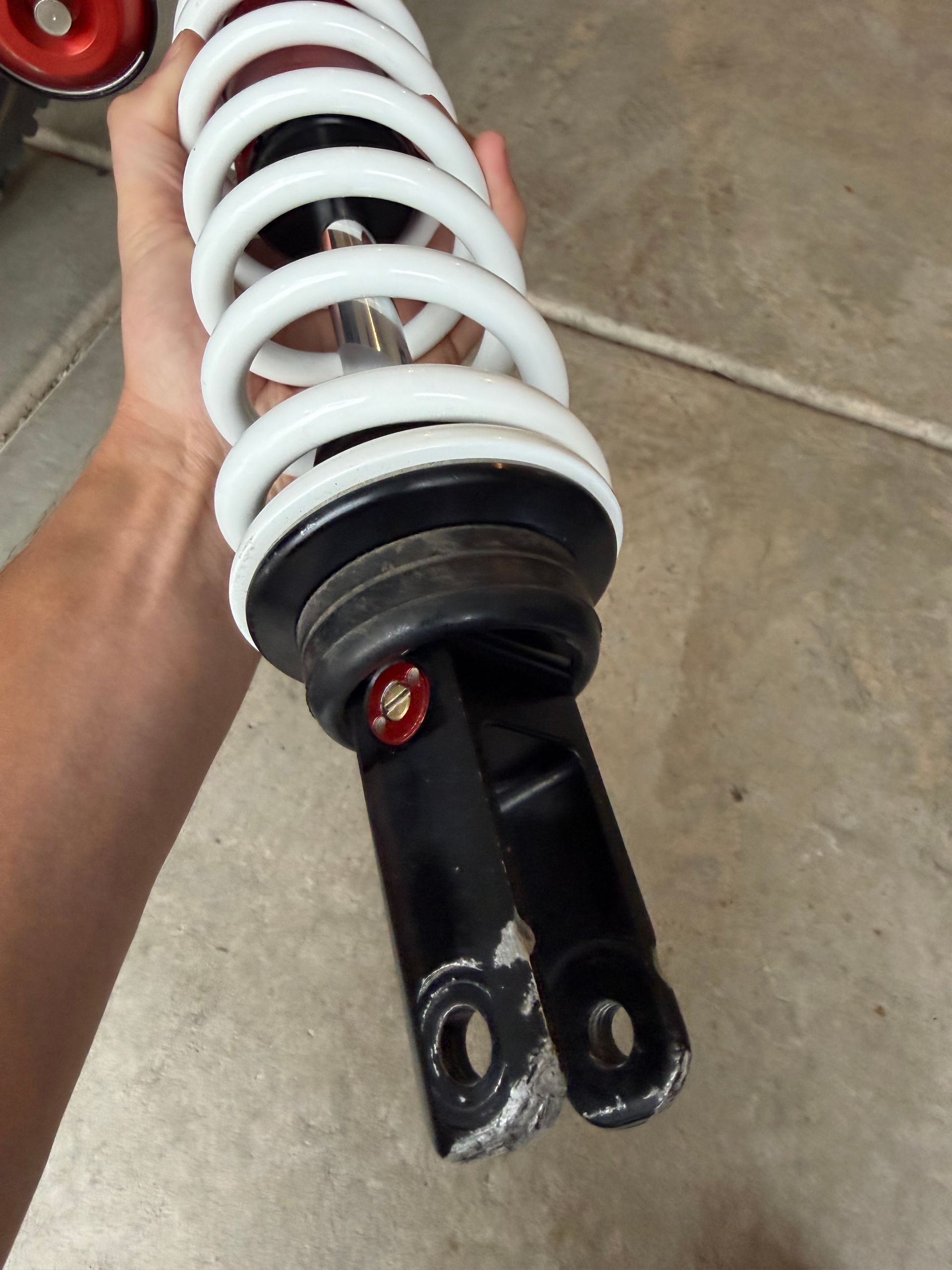 WP Cone Valve Fork & Trax Shock