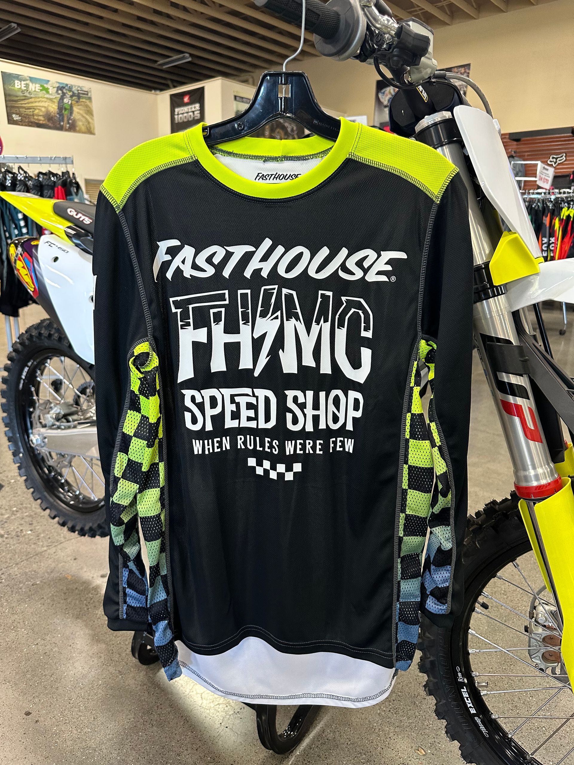 Grindhouse Brute Jersey - Black/High Viz