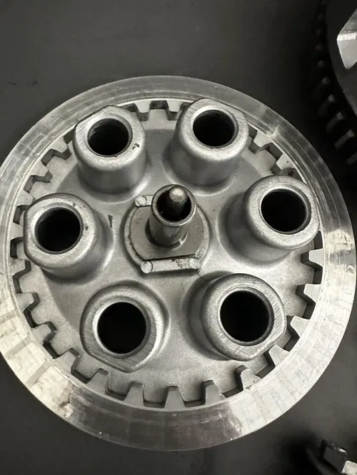 1988 Yamaha YZ490 Complete Clutch Assembly  Basket Hub