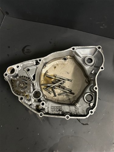 2014 KAWASAKI KX 250F INNER OUTER CLUTCH COVER 