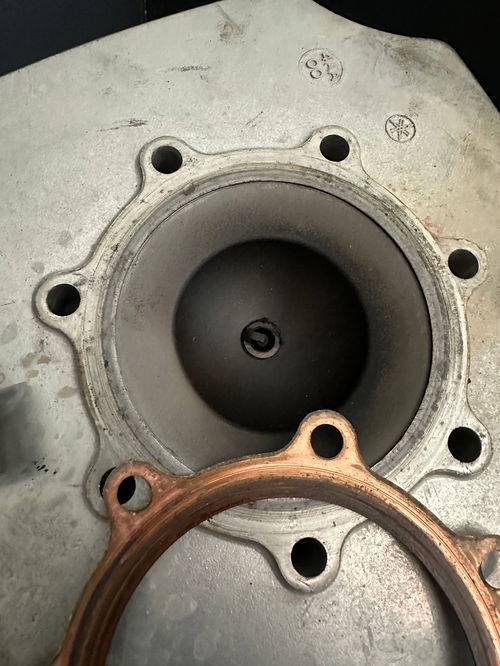 1987-1990 YAMAHA YZ490 Cylinder & Head 