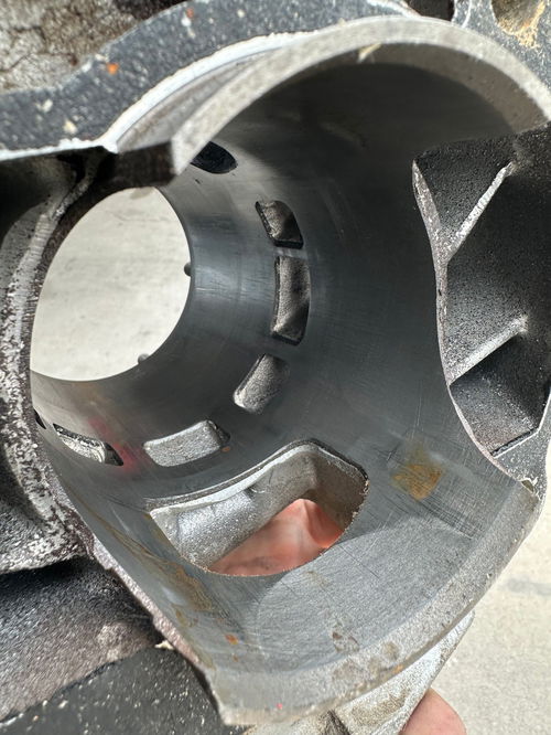 1987-1990 YAMAHA YZ490 Cylinder & Head 