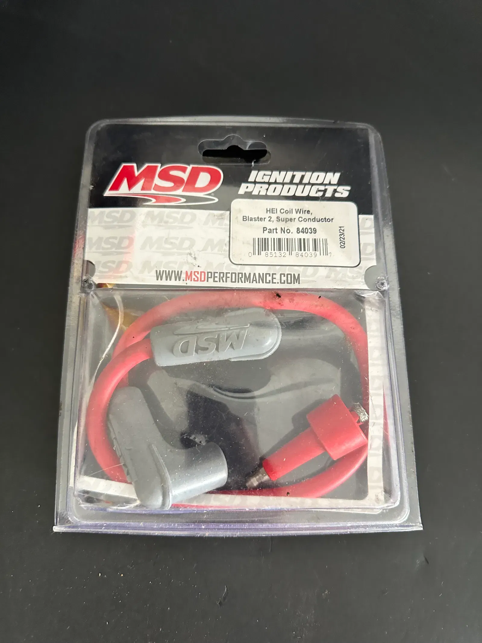 MSD 84039 Blaster 2 Ignition HEI Coil Wire-Super Conductor-8.5mm MSD 84039 Blaster 2 Ignition HEI Coil Wire-Super Conductor-8.5mm
