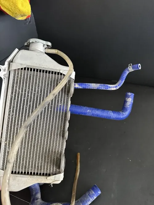 KAWASAKI KX 450F KX450F Right Radiator With Pro Circuit Y Radiator Hose Kit 2009