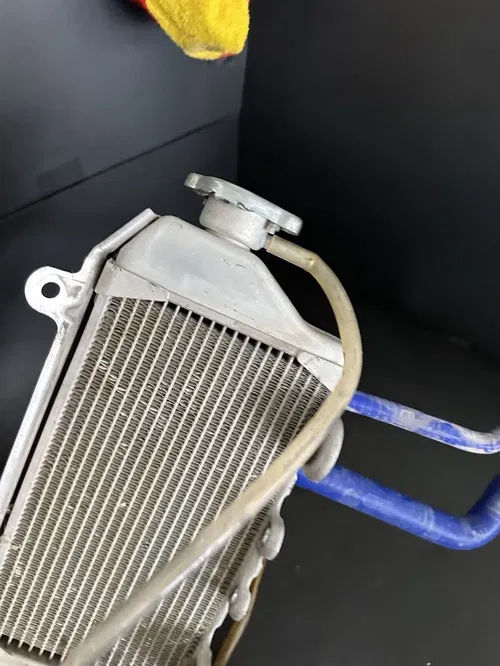 KAWASAKI KX 450F KX450F Right Radiator With Pro Circuit Y Radiator Hose Kit 2009