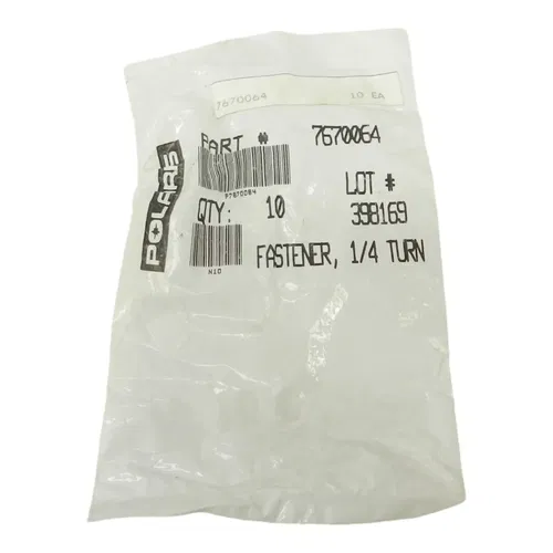 NOS NEW OEM GENUINE POLARIS 1/4 TURN FASTENER SET OF (8) 7670064