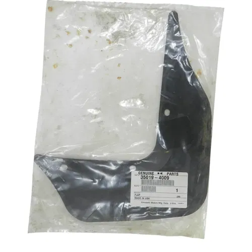 1984 KAWASAKI TECATE KXT250 REAR BACK LEFT MUD SPLASH HEEL GUARD 35019-4009