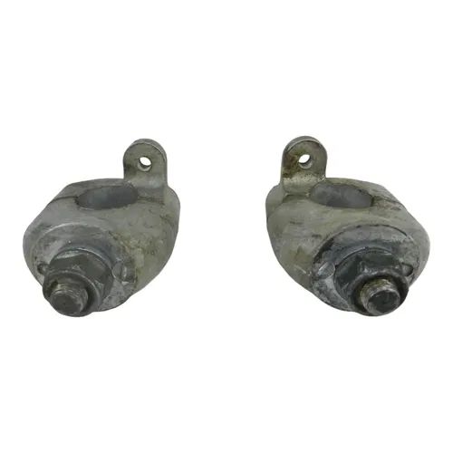 1986 HONDA FOURTRAX 250 TRX250 2X4 HANDLEBAR CLAMP MOUNTS 53130-958-000 53130-HB