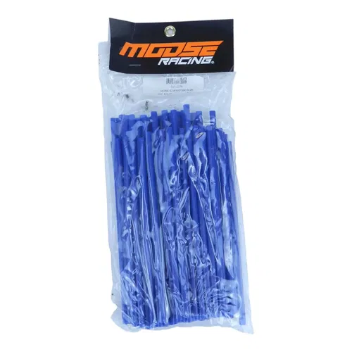 NOS NEW MOOSE RACING SPOKE SKINS BLUE 02110170