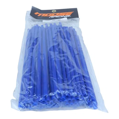 NOS NEW MOOSE RACING SPOKE SKINS BLUE 02110170