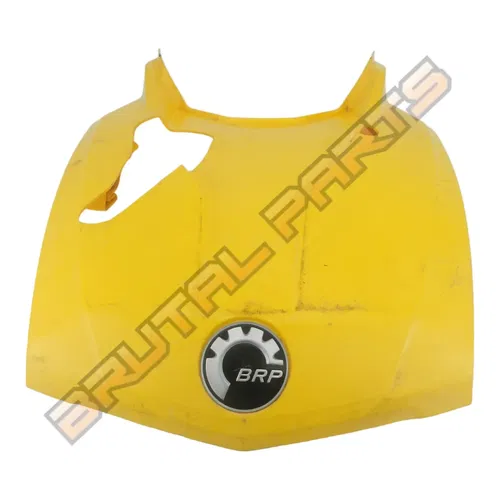 2015 CAN-AM OUTLANDER 650 4X4 XMR OEM YELLOW FRONT FENDER HOOD 708301154