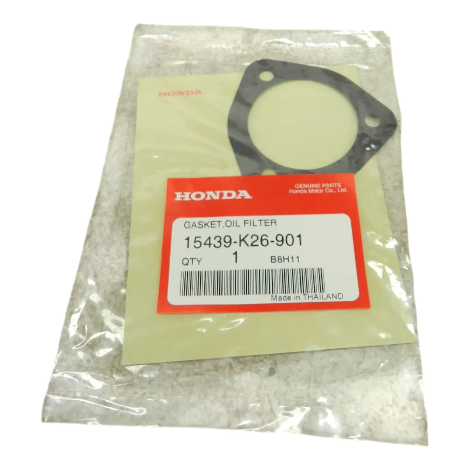 HONDA GROM OIL FILTER GASKET 15439-K26-901