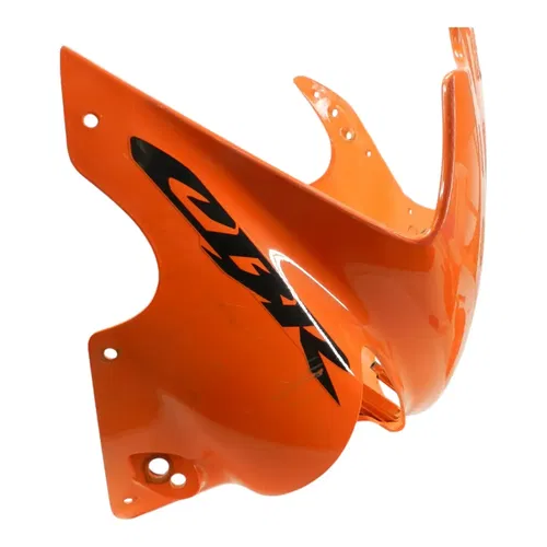 1999 HONDA CBR600F4 ORANGE FRONT UPPER NOSE COWL SHROUD 64100-MBW-670ZB