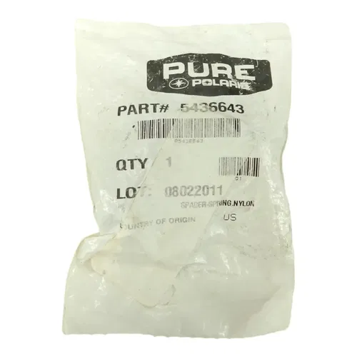 NOS NEW OEM GENUINE POLARIS NYLON SPRING SPACER 5436643