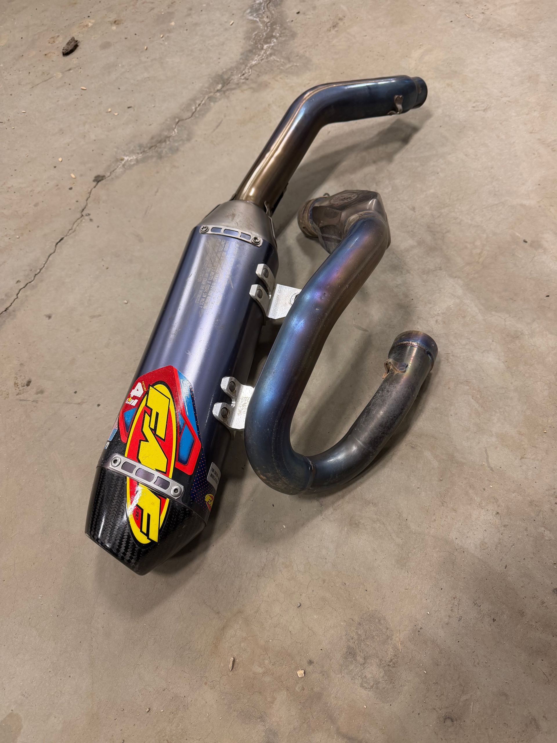FMF Titanium 4.1 Exhaust For
Ktm GasGas Or Husky 450!