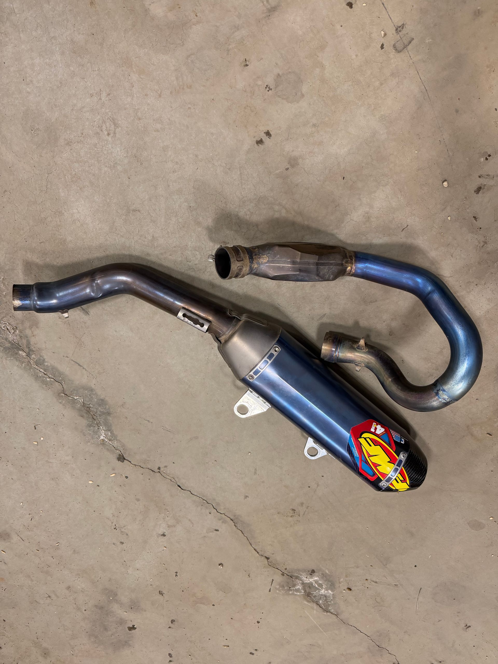 FMF Titanium 4.1 Exhaust For
Ktm GasGas Or Husky 450!