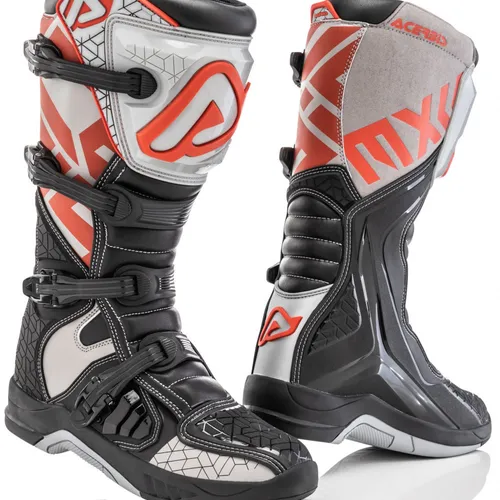 ACERBIS X TEAM BOOTS BLACK GRAY RED MENS 13, NEW in the Box!