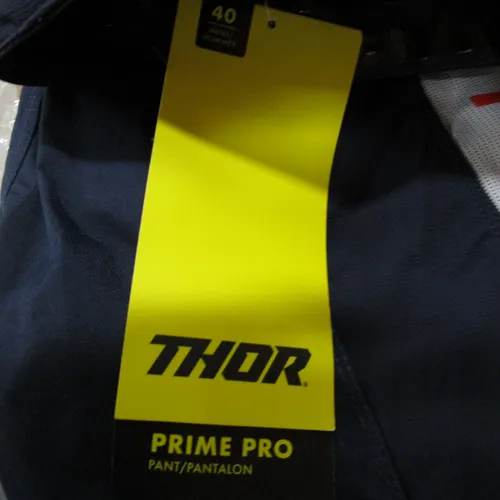 New Thor Pants, (4) Pairs + Thor Riding Vest size 40 waist blue, black orange