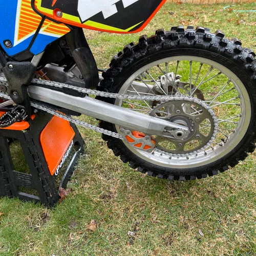 2002 KTM 125SX Blue Plated