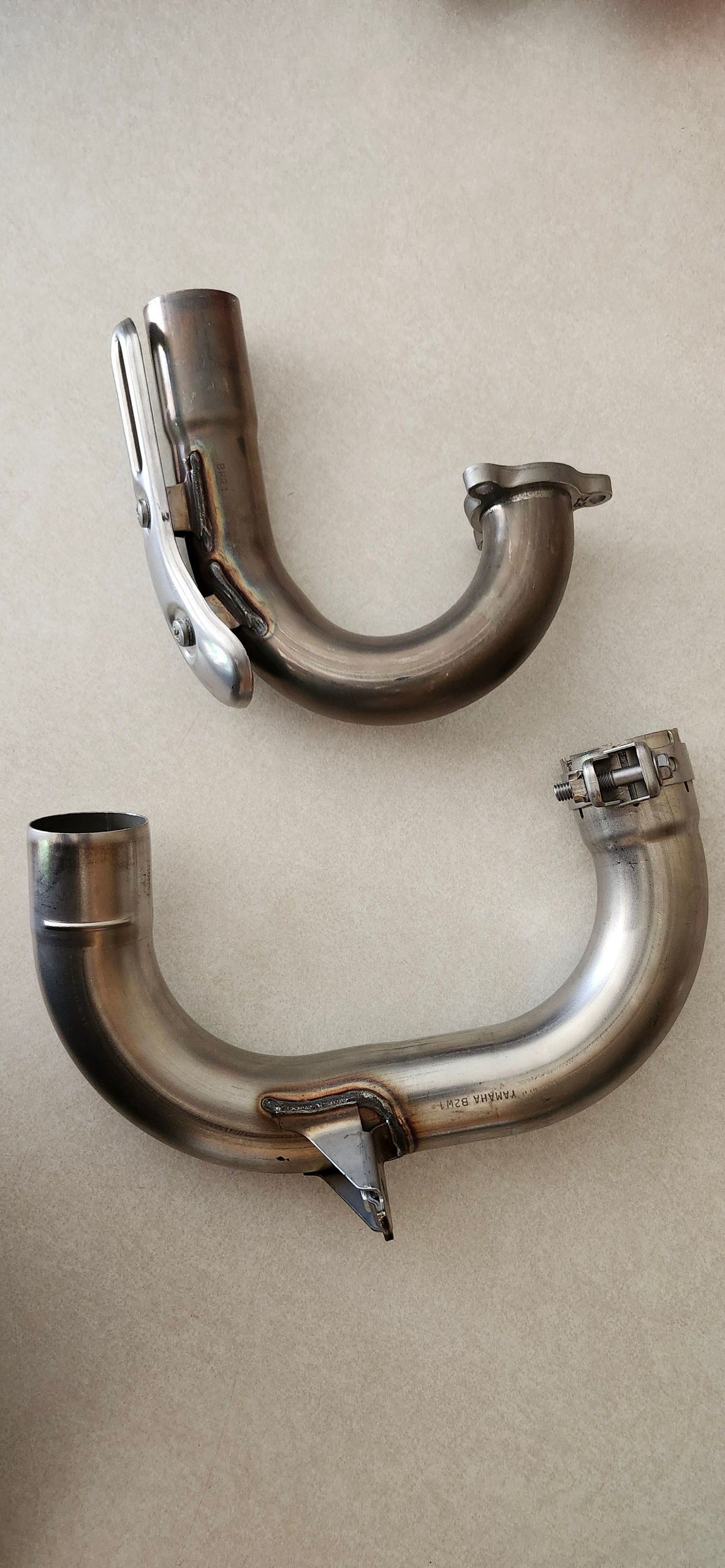Yamaha OEM YZ450F Exhaust Header & Mid Pipe 23 24 25 26 27