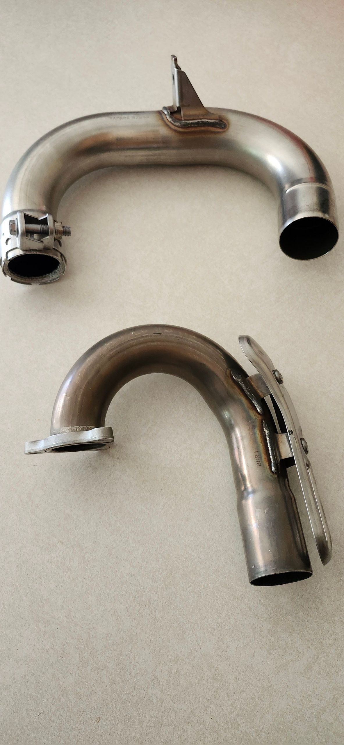 Yamaha OEM YZ450F Exhaust Header & Mid Pipe 23 24 25 26 27