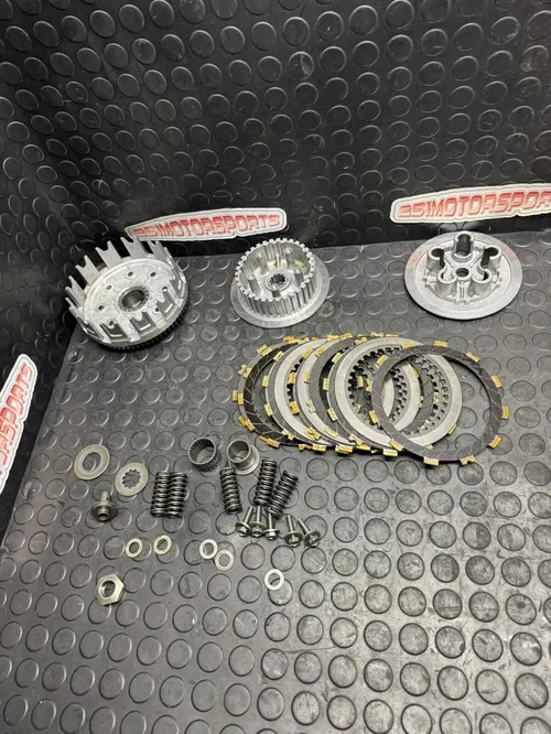 04-06 SUZUKI RM250Z RMZ250 05-08 KX250F OEM COMPLETE CLUTCH W PLATES BASKET HUB