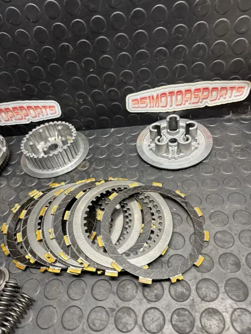 04-06 SUZUKI RM250Z RMZ250 05-08 KX250F OEM COMPLETE CLUTCH W PLATES BASKET HUB