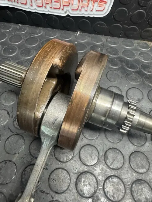 2005 Honda CRF250R Crankshaft For Repair Bad Bearings  Core  Rebuild