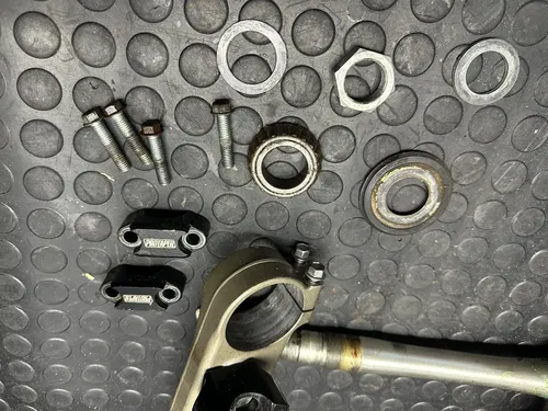 2008 YAMAHA YZ450F Pro Taper Fat Bars FORKS LOWER UPPER TRIPLE TREE STEM CLAMP