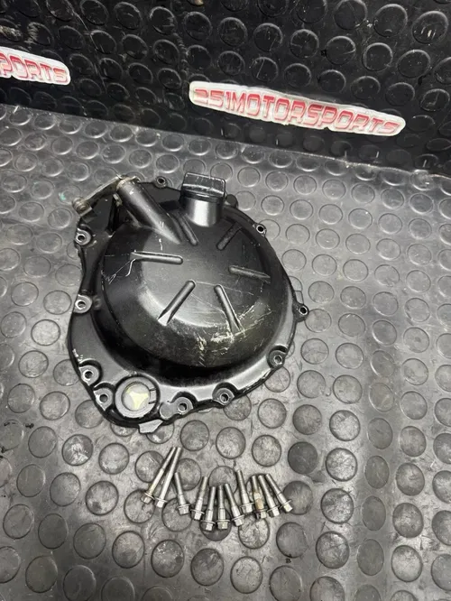 07 08 Kawasaki Ninja ZX6 ZX6R Engine Motor Clutch Cover OEM Bolts Hardware
