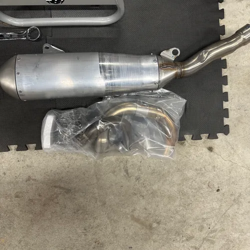 Stock Yamaha YZ250F Exhaust System OEM