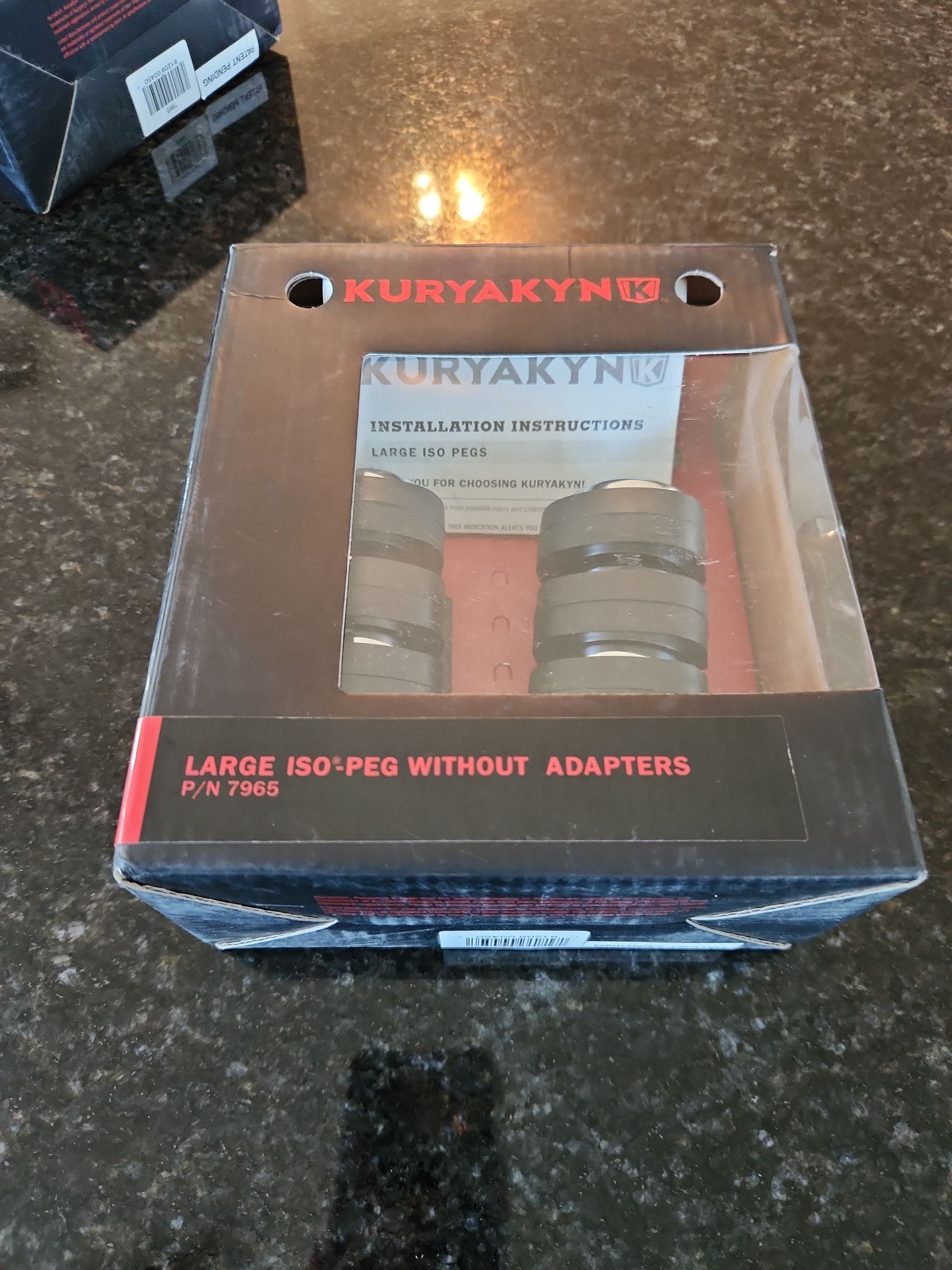 Kuryakyn Large ISO Pegs Without Adapters P/N 7965