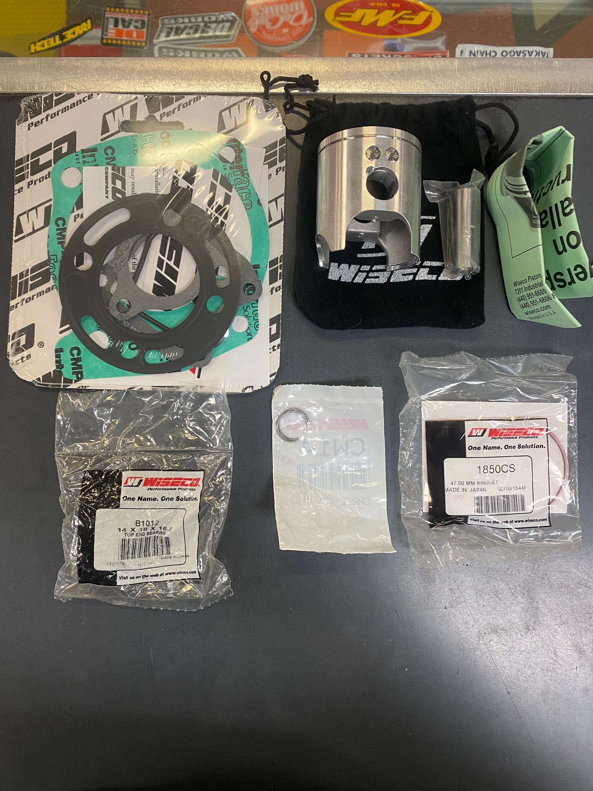 92-02 Honda Cr80 Wiseco ProLite Top End Kit PK1269