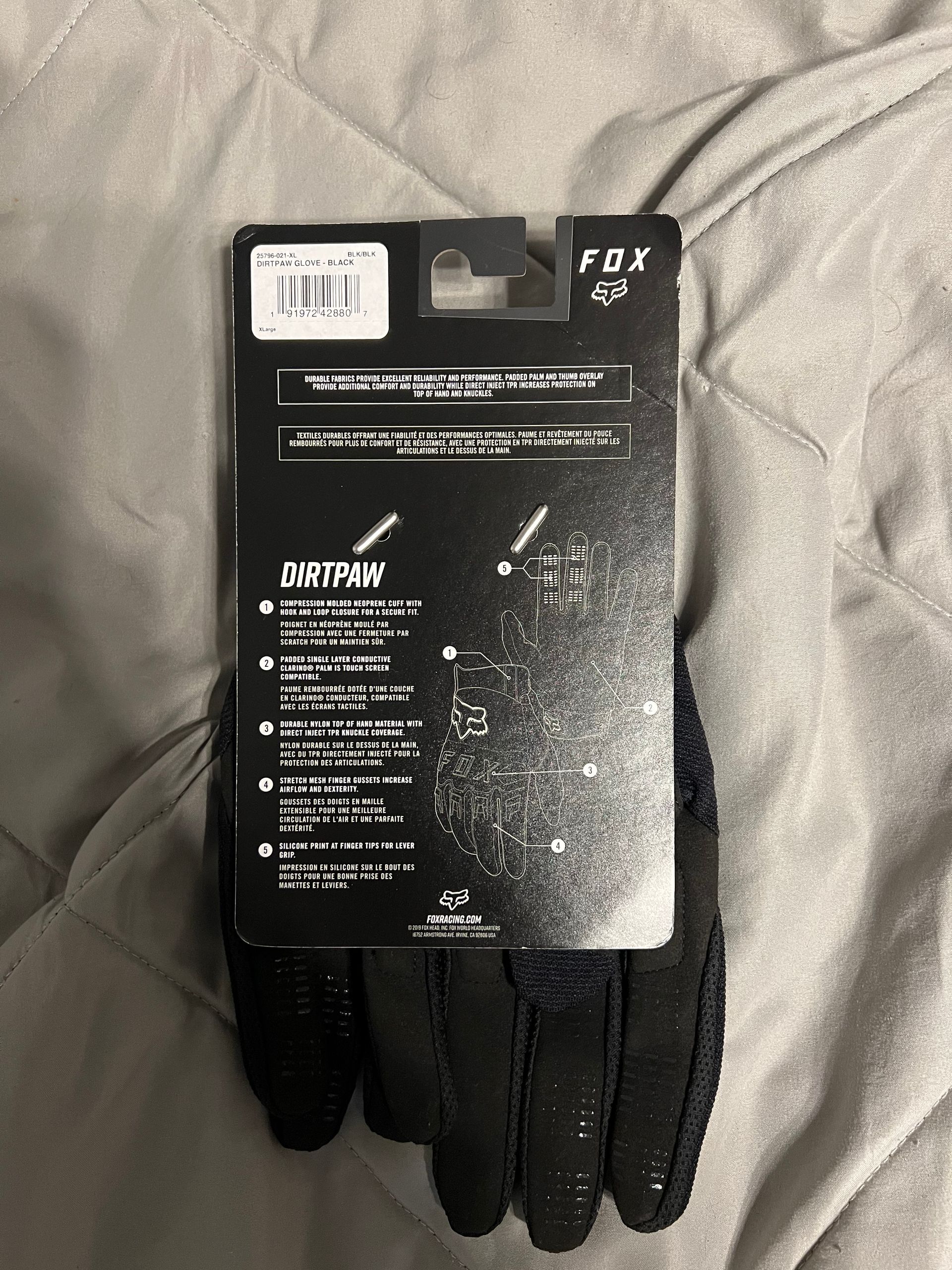 Fox DirtPaw Glove - XL