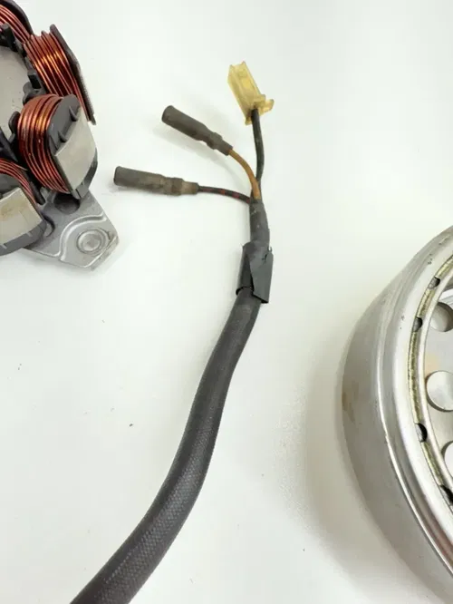 1987 Honda TRX250R STATOR FLYWHEEL ROTOR GENERATOR NUT WASHER