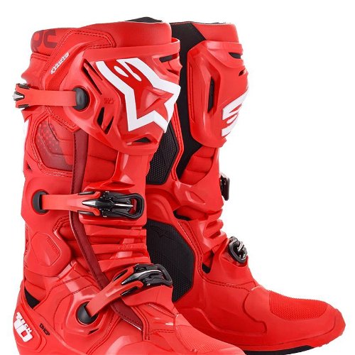 Alpinestars Tech 10 Boots Red 