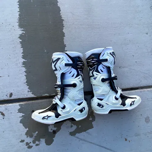 White boots size 10 hotsell