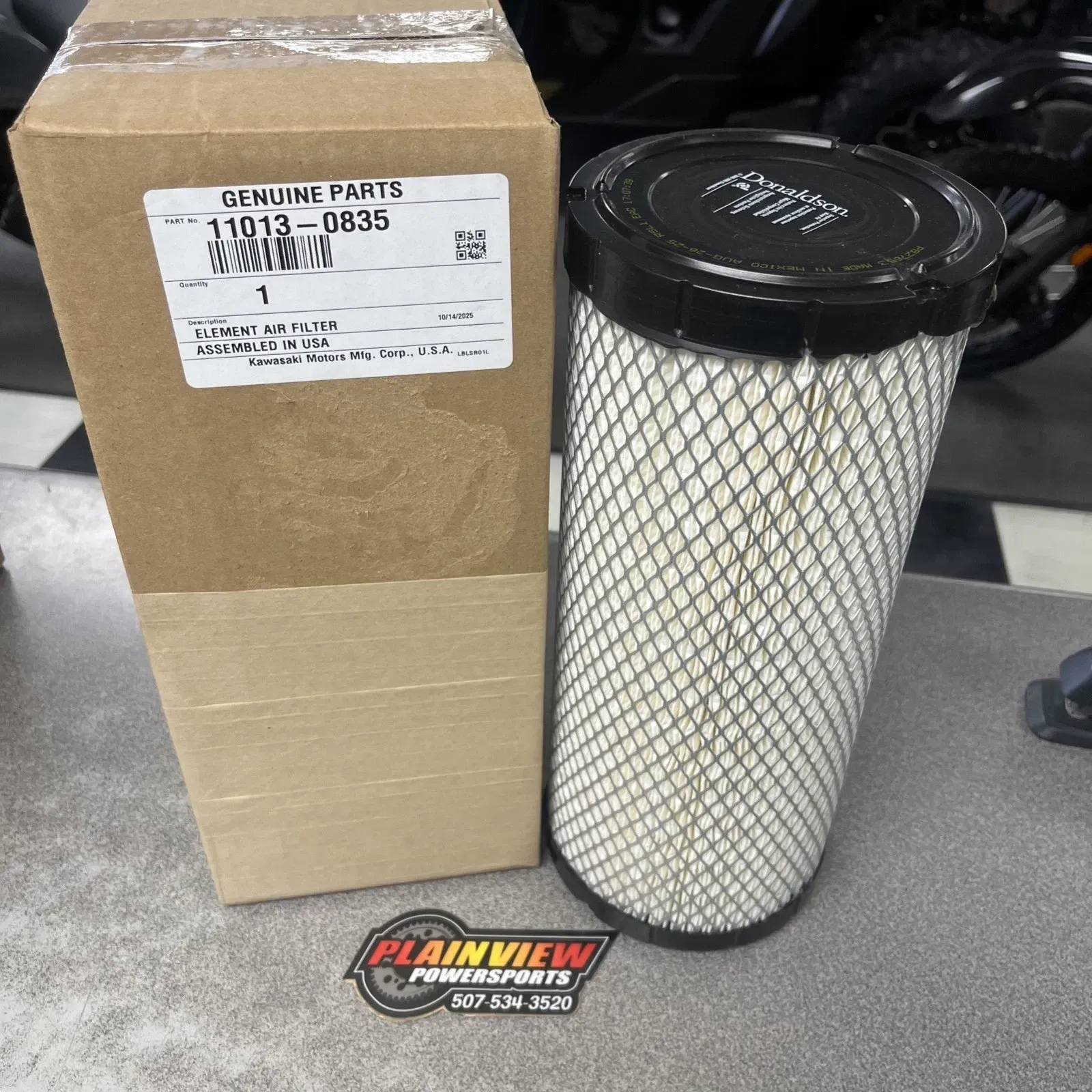 Kawasaki OEM Genuine Air Filter Element 2026 Teryx4 H2 Teryx5 H2 11013-0835