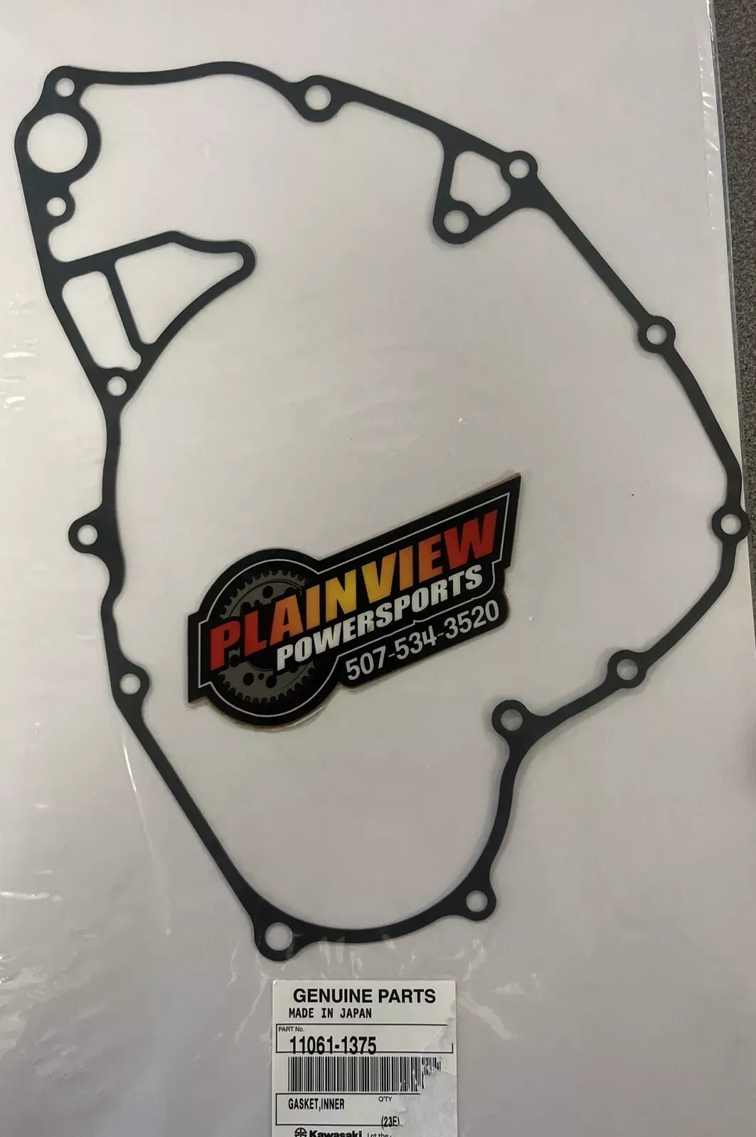 Kawasaki OEM Genuine Inner Clutch Cover Gasket 2021-2024 KX250 11061-1375
