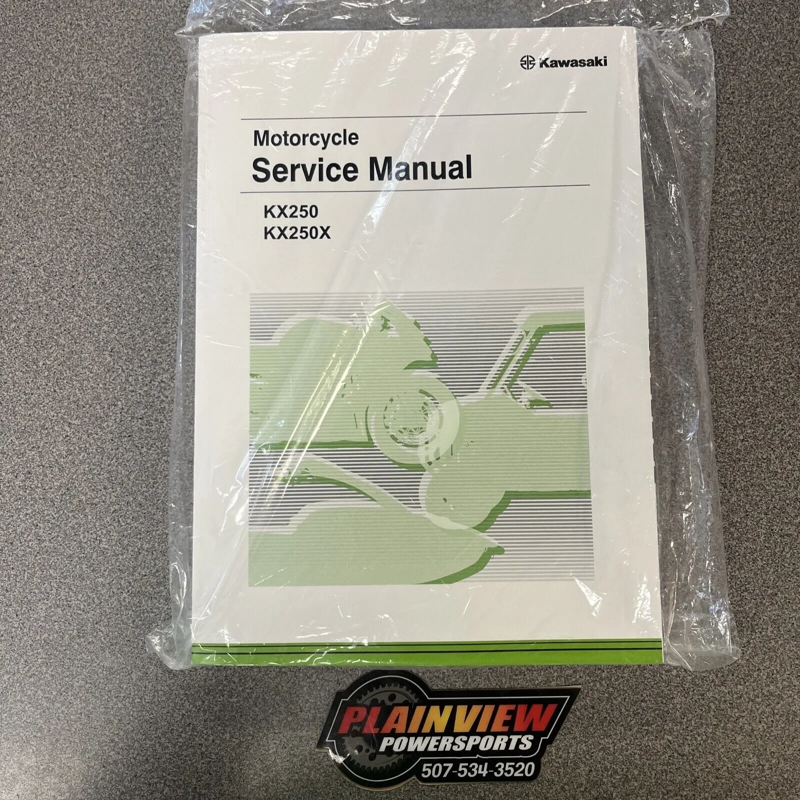 Kawasaki OEM Genuine Service Manual For KX250 KX250X 2021-2024 99830-0039-09