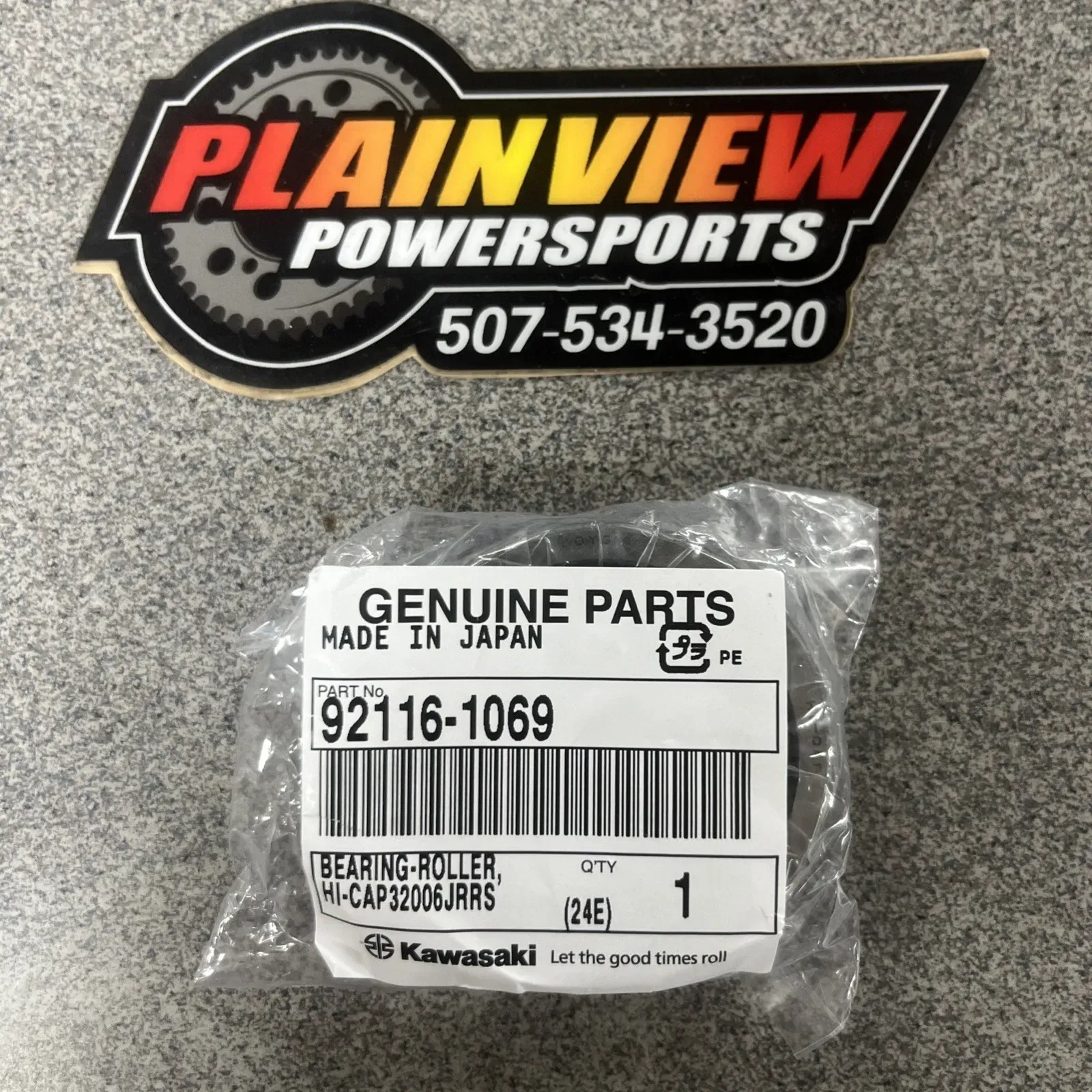 Kawasaki OEM Genuine Lower Steering Stem Bearing KX250F KX450 KX450F 92116-1069