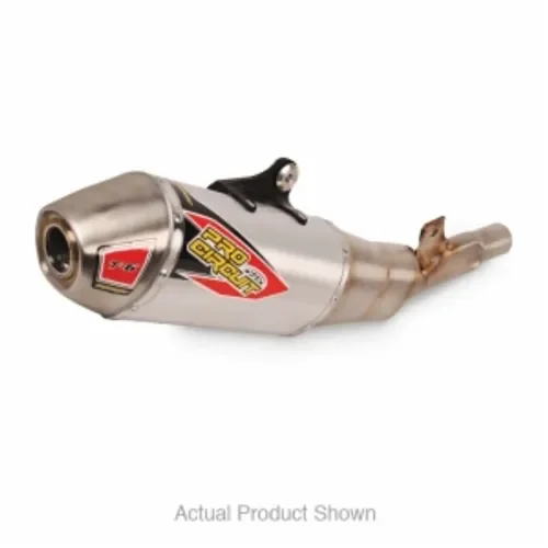 PRO CIRCUIT T-6 STAINLESS SLIP-ON W/REMOVABLE SPARK ARRESTOR, KX450F '2024