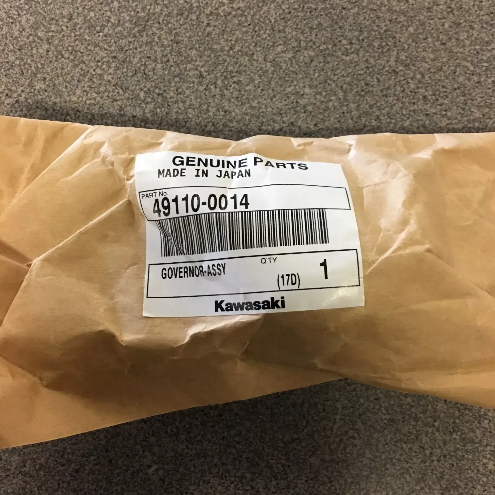 Kawasaki OEM KX85 KX100 Governor Assy New 49110-0014 2005-2021