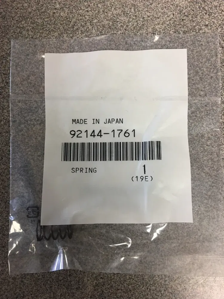 Kawasaki OEM Genuine Oil Filter Cover Spring KX 250 450 Kawasaki OEM Genuine Oil Filter Cover Spring KX 250 450