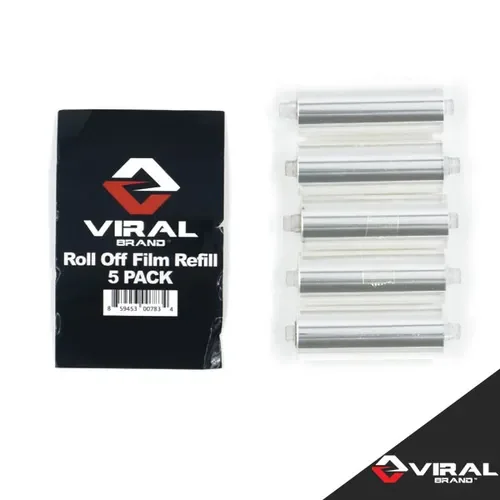 Viral Brand - Film, Roll-Off, Works Series, Clear, 5-Pack	